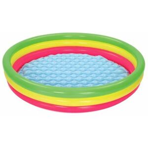 Bestway - Inflatable Rainbow Paddling Swimming Pool For Children 51103 152x30cm