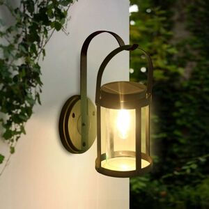 Modern Outdoor Solar Lantern for Garden, Solar Hanging Light for Driveway, Yard, Patio Denuotop