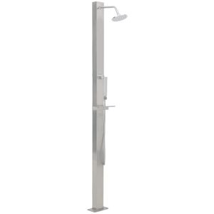 Berkfield Home - Mayfair Outdoor Shower Stainless Steel Straight