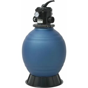 BERKFIELD HOME Mayfair Pool Sand Filter with 6 Position Valve Blue 460 mm