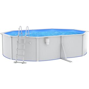 BERKFIELD HOME Mayfair Swimming Pool with Safety Ladder 490x360x120 cm