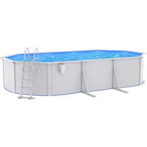 BERKFIELD HOME Mayfair Swimming Pool with Safety Ladder 610x360x120 cm