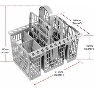 DENUOTOP Original cutlery basket (AS0009073, 1883200100) blomberg, diplomat, ikea electrolux, hygena, ikea, polar, siemens, etna, novy, continental edison,