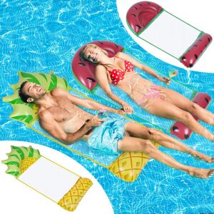 Héloise - Pool Hammock, 4-in-1 Inflatable Pool Mattress Floating Pool Mattress, Inflatable Pool Chair for Adults Kids