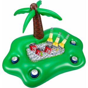 Pool Buoy, Floating Pool Bar, Inflatable Pool Bar, Pool Bar, Inflatable Cup Holder, Inflatable Palm Tree - Rhafayre