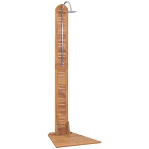 BERKFIELD HOME Royalton Garden Shower Solid Teak 70x75x204 cm