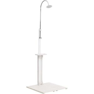 BERKFIELD HOME Royalton Garden Shower White Wood