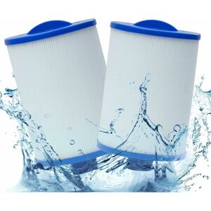 PESCE Set of 2 Hot Tub Filter Cartridge, for Spa, Unicel 6CH-940, Pleatco PWW50P3, Waterway Front Access Skimmer and Filbur FC-0359