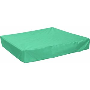 HÉLOISE Square Swimming Pool Cover Children Sandbox Protective Cover Swimming Pool Accessories (120x120x20cm)(green1)