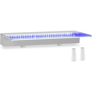 UNIPRODO Surge shower - 60 cm - led lighting - Blue / White - wide water outlet Water feature garden Garden Fountain Waterfall