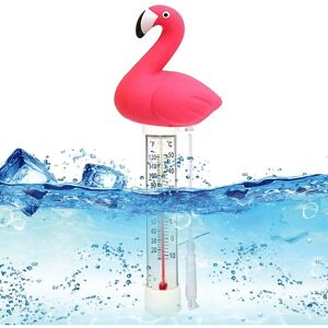 AOUGO Swimming Pool Floating Thermometer, Floating Water Thermometer, Pool Floating Thermometer, Swimming Pool Thermometer with String, Cartoon Cute