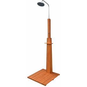 Sweiko - Outdoor Shower Eucalyptus Wood and Steel VDTD26683