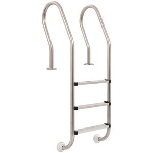 SWEIKO Pool Ladder 3 Steps Stainless Steel 120 cm VDTD32721