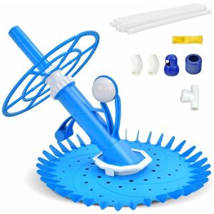 COSTWAY Upgraded Automatic Pool Cleaner Swimming Pool Vacuum Sweeper W/10 Extension Hose