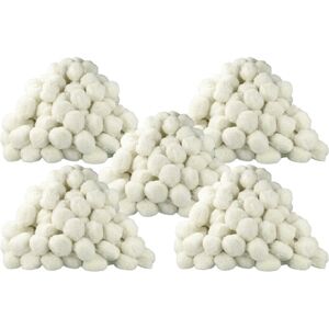 5x 1000 g Filter Balls Packaged compatible with VidaXL Pool Filter Unit, Sand Filter System - 50 mm - Vhbw