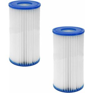 HÉLOISE 2 Pack Replacement Filters for Intex Swimming Pool Filter Cartridge Type a 29002,Spa Filter Cartridges Swimming Pool Cleaning Filter