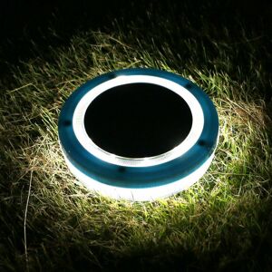 Hoopzi - 2pcs Floating Solar Pool Lights - Waterproof Induction led Light (White Light)