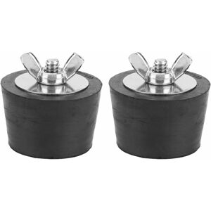 DEWDAT 2Pcs Swimming Pool Winterizing Plugs, 38mm/1.5in Rubber Expansion Gel Plug for Swimming Pool Spa Piping Winter Fittings Maintenance