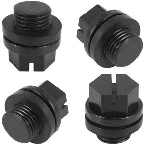4-Pack Drain Plugs with O-Ring, Pump Plug, Pool Filter, Replacement Pool Drain Pump Plug SPX1700FG for Ymyny Pumps