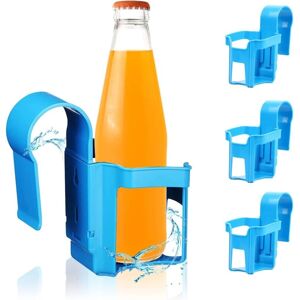MEMKEY Pack of Swimming Pool Cup Holders, Above Ground Swimming Pool Accessories, Swimming Pool Cup Holder, Compatible with Most Swimming Pools