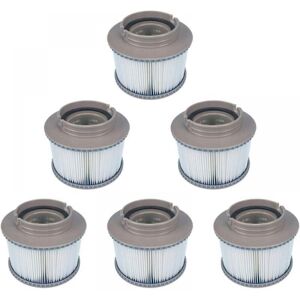 Cyslmuk - 6 Pack Replacement Spa Filters for FD2089, Filter Cartridge Pump for All Current Spas