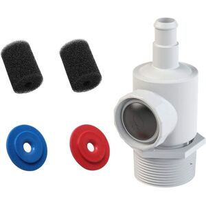 IKODM 9-100-9001 Pool Cleaner uwf Connection Kit & 2 Pcs 9-100-3105 Scrubber Sweep Hose Replacement Part Exact Fit for Polaris 380, 280, 180