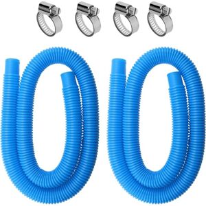 Ccykxa - Blue)2 Pcs 32mm Swimming Pool Hose,1.5m Swimming Pool Hose for Above Ground Pool Accessories Replacement Hose for Pool Pump,Replacement Hose