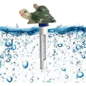 GOTRAYS Floating Pool Thermometer, Floating Water Thermometer, Swimming Pool Thermometer, Turtle Water Thermometer for Hot Tubs Ponds Bathtub Pool