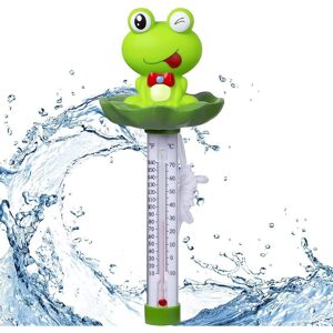 GOTRAYS Floating Pool Thermometer, Pond Water Thermometer with Rope, Baby Pool Thermometer, Unbreakable, for Outdoor and Indoor Swimming Pool, Spa, Hot Tub