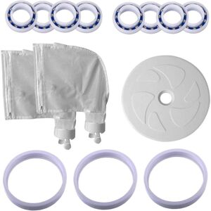Tonchean - K13 K16 Replacement Bags with C60 Bearings C10 Wheel Adaptable Ball Bearing Tires and C6 Large Wheel Compatible with Polaris 180 280 360