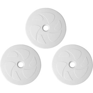 MEMKEY 3-pack of large C6 wheels as replacement for Polaris 180, 280 Tanktrax, VAC-Sweep 280 pool cleaner