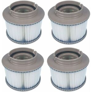 ZVD - Pack of 4 Replacement Filters for Mspa FD2089, Pool and Spa Filter Cartridge