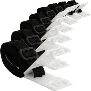 MEMKEY 8-pack support straps Straps and clips for retractors Replacement accessories for mobile roll-up systems, tarps and pool covers