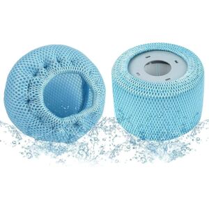 SJQKA Pieces Protective Nets Compatible with Spa Filters, Mesh Cover for Mspa Replacement Filter, Elastic Protective Mesh Filter for Filter Cartridges,
