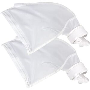LONGZIMING Pool Cleaner Bag,Replacement Zippered Nylon Pouch for Polaris 280 and 480 Pool Cleaner Parts (2 Pack).