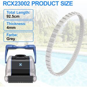 Coocheer - RCX23002 Aquavac Tiger Shark Rubber Drive Belt for Pool Cleaner (2 Piece)