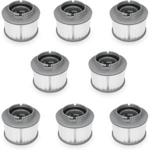Memkey - Lafiucy Replacement Filter for mspa FD2089, Filter Cartridge Pump for Swimming Pool Hot Subs and Spas, 8 Pack