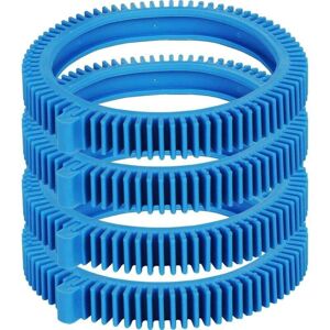 YMYNY Set of 4 Blue Front Tires 896584000-143 Front Tires with Part Replacement for 2X 4X Pool Cleaners mumu Pressure Concrete Pools