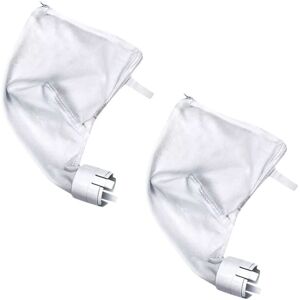 2 Pack Replacement Zippered Filter Bags for 380, 360 Degree Zipper White - Sollbry