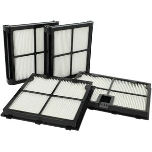 Vhbw - 4x hepa 13 Filter Pad compatible with Dolphin Carrera 20, 25 Pool Vacuum Cleaner, Pool Robot - Fine Filter