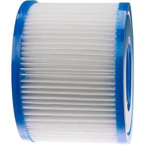 Vhbw - 6x Filter Cartridge Type S1 compatible with Intex PureSpa 28423E, 28443E, 28453E Pool - Spare Filter, Blue, White