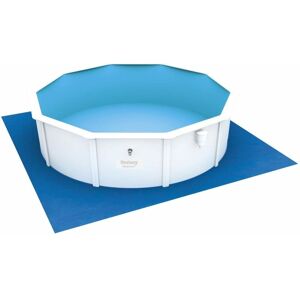 Pool Ground Cloth Flowclear 488x488 cm Bestway Blue Pool Ground Cloth Flowclear 488x488 cm Bestway Blue