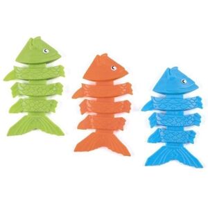 Bestway Squiggle Wiggle Pool Game - Blue Orange Green Fish - Children 3 years and over Bestway Squiggle Wiggle Pool Game - Blue Orange Green Fish - Children 3 years and over