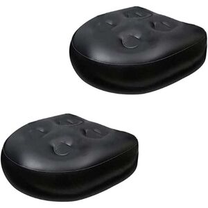 COOCHEER Black Hot Tub Spa Seat, Multifunctional Raised Cushion, Waterproof Inflatable Pillow, Massage Bathtub Pillow, Soft Bathtub Backrest COOCHEER Black Hot Tub Spa Seat, Multifunctional Raised Cushion, Waterproof Inflatable Pillow, Massage Bathtub Pillow, Soft Bathtub Backrest