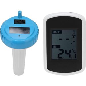 MEMKEY Easy to Read Floating Wireless Solar Pool Thermometer, Digital Thermometer for Swimming Pools, Water Parks, Hot Springs and Bathrooms MEMKEY Easy to Read Floating Wireless Solar Pool Thermometer, Digital Thermometer for Swimming Pools, Water Parks, Hot Springs and Bathrooms