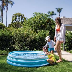 Intex Blue Bliss Inflatable Wading Pool Intex Blue Bliss Inflatable Wading Pool