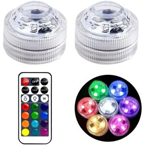 BEIJIYI Mini Submersible LED Lights, Submersible LED Lights, Underwater LED Lights with Remote Control, Multicolor RGB Submersible Lights for Pool, Vase, BEIJIYI Mini Submersible LED Lights, Submersible LED Lights, Underwater LED Lights with Remote Control, Multicolor RGB Submersible Lights for Pool, Vase,