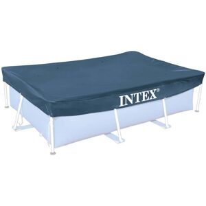 Intex Blue Pool Cover - Rectangular Safety Cover for 300x200cm - Pool Type Intex Blue Pool Cover - Rectangular Safety Cover for 300x200cm - Pool Type