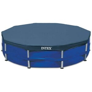 Intex Blue Round Pool Cover - Fits 457cm Pool Intex Blue Round Pool Cover - Fits 457cm Pool