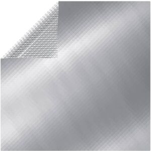 vidaXL Rectangular Pool Cover 600x400 cm PE Silver - Pool Cover vidaXL Rectangular Pool Cover 600x400 cm PE Silver - Pool Cover